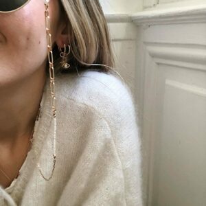 Chaîne de lunettes Swan