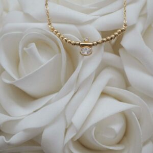 Collier Alba perlée