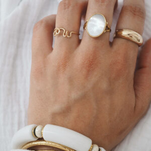 Bague Nacre