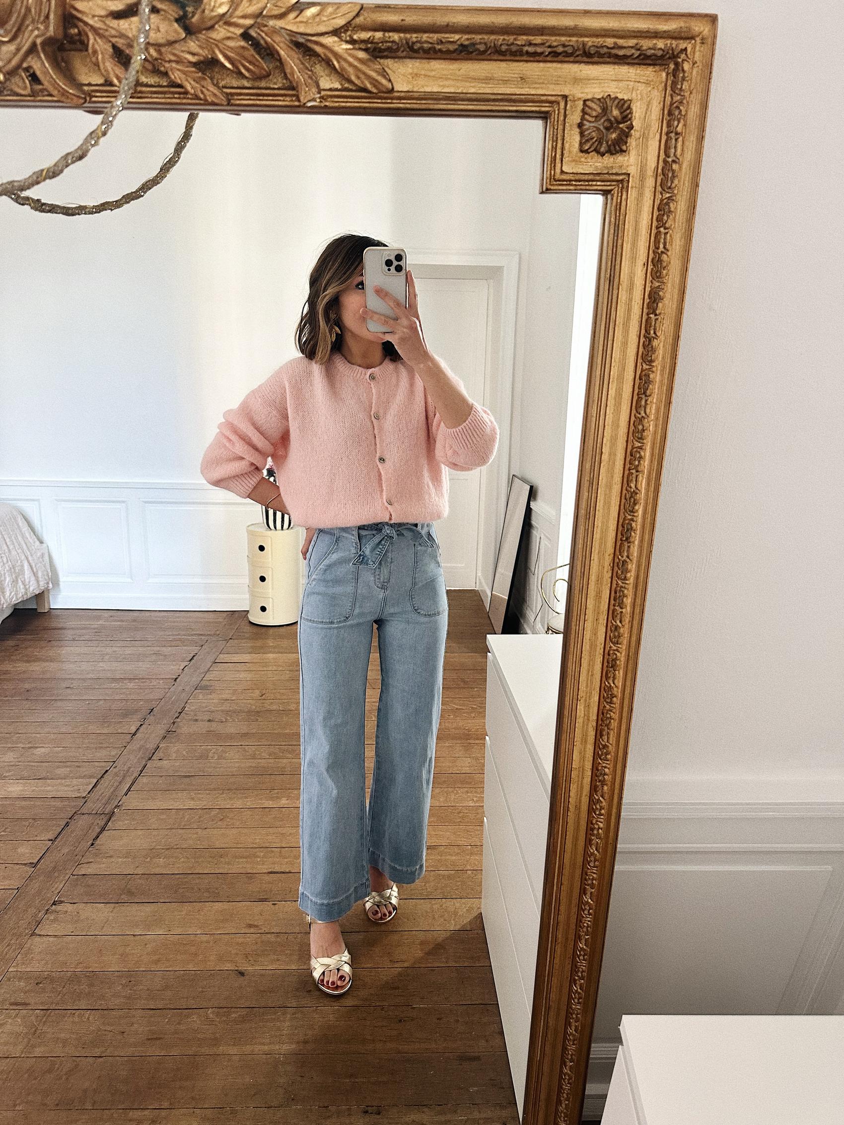 Gilet femme rose pale deals