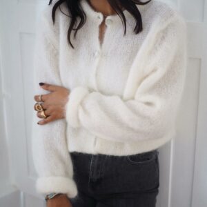 Gilet Stéphanie blanc