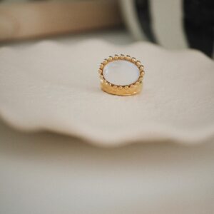 Bague Kael blanc