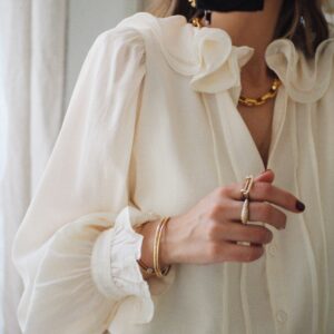 Blouse Marthe ivoire