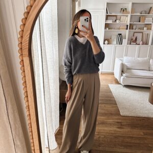 Pantalon Simone beige