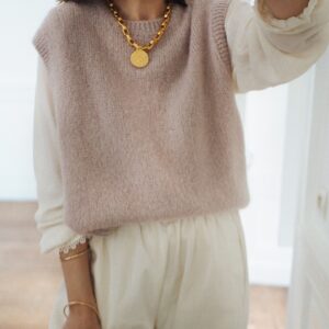 Pull Alister taupe