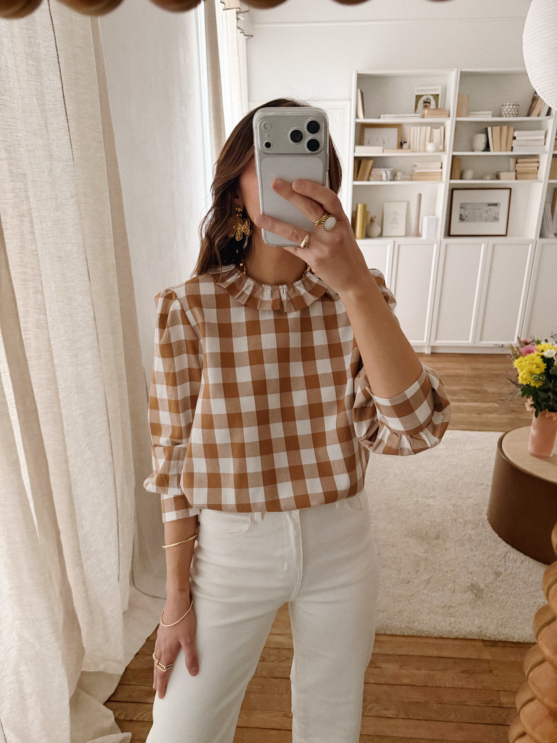 Blouse Brune 2 - Vetement - Blouse - Femme - Haut - Manon Calleja