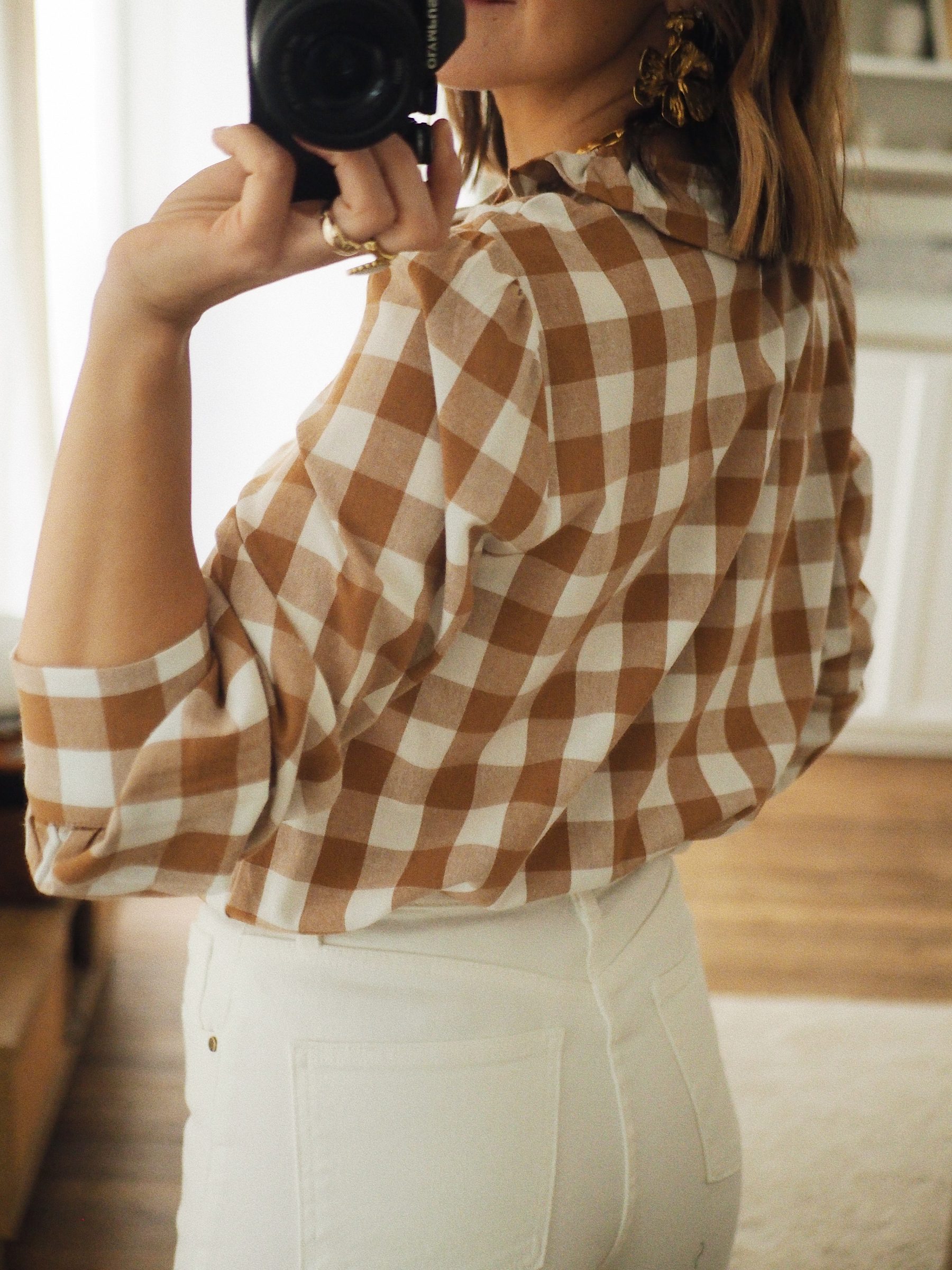 Blouse Brune 3 - Vetement - Blouse - Femme - Haut - Manon Calleja
