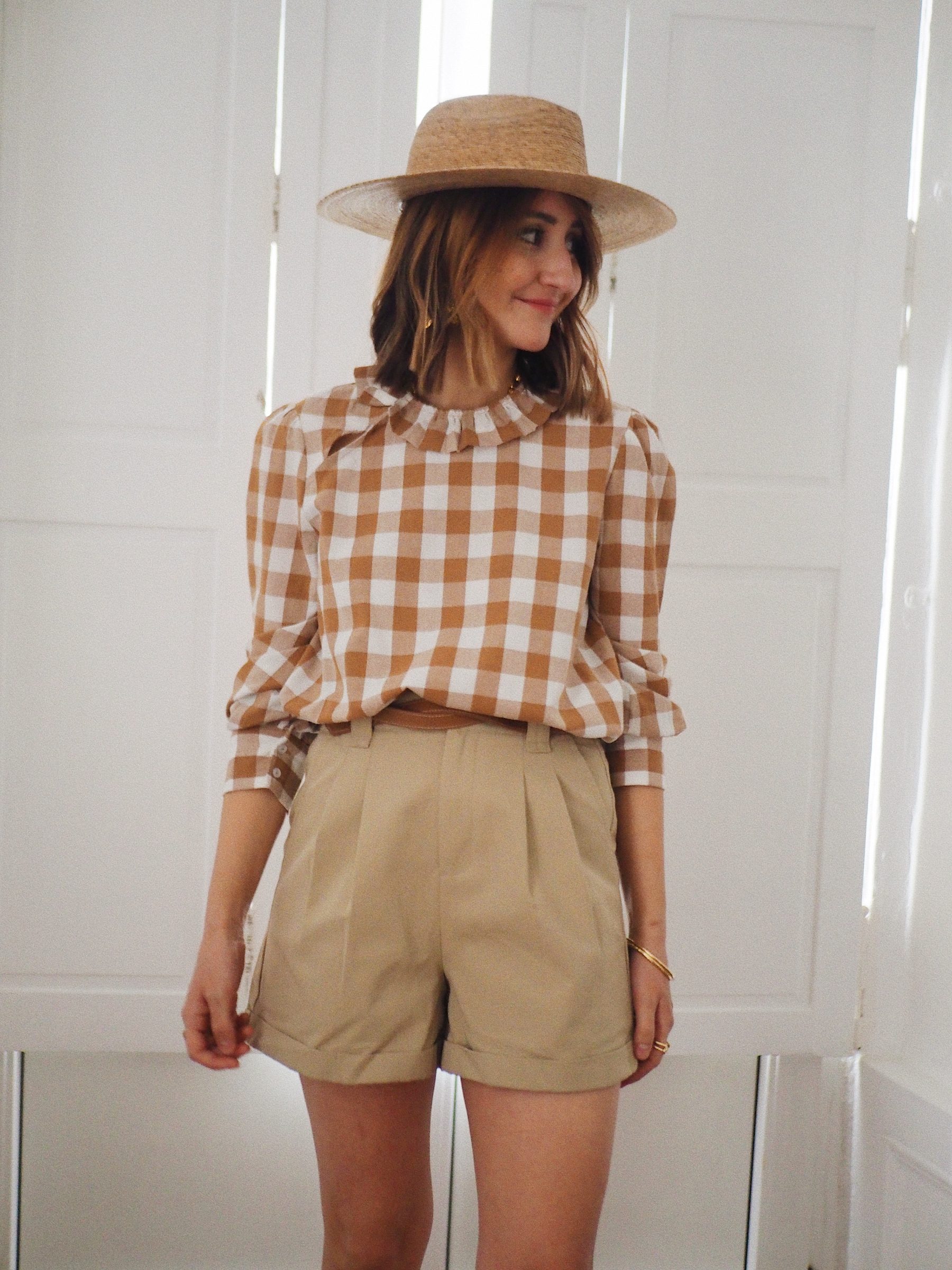 Blouse Brune 7 - Vetement - Blouse - Femme - Haut - Manon Calleja