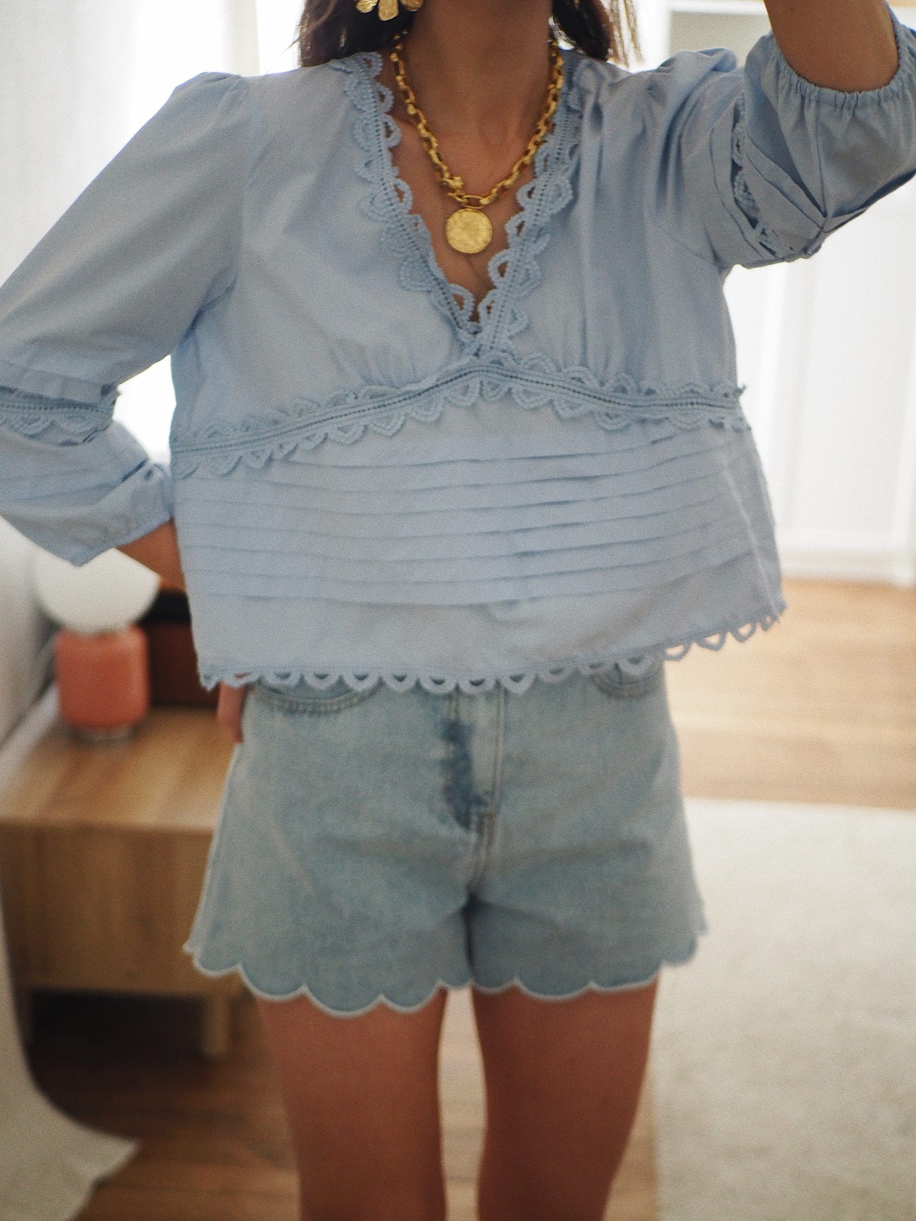 Blouse Selene bleu 4 - Vetement - Blouse - Femme - Haut - Manon Calleja