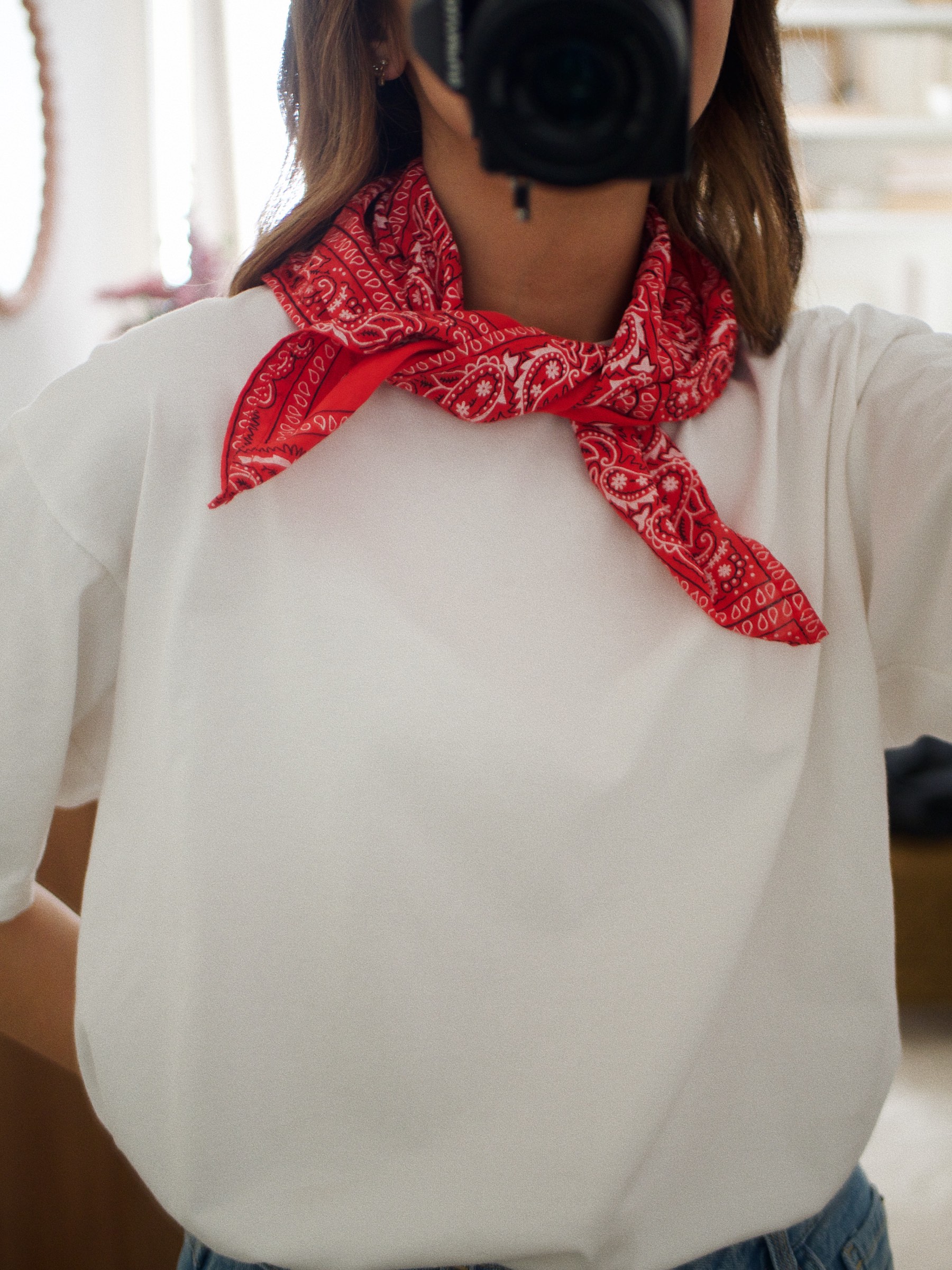 Bandana Nanna rouge 4