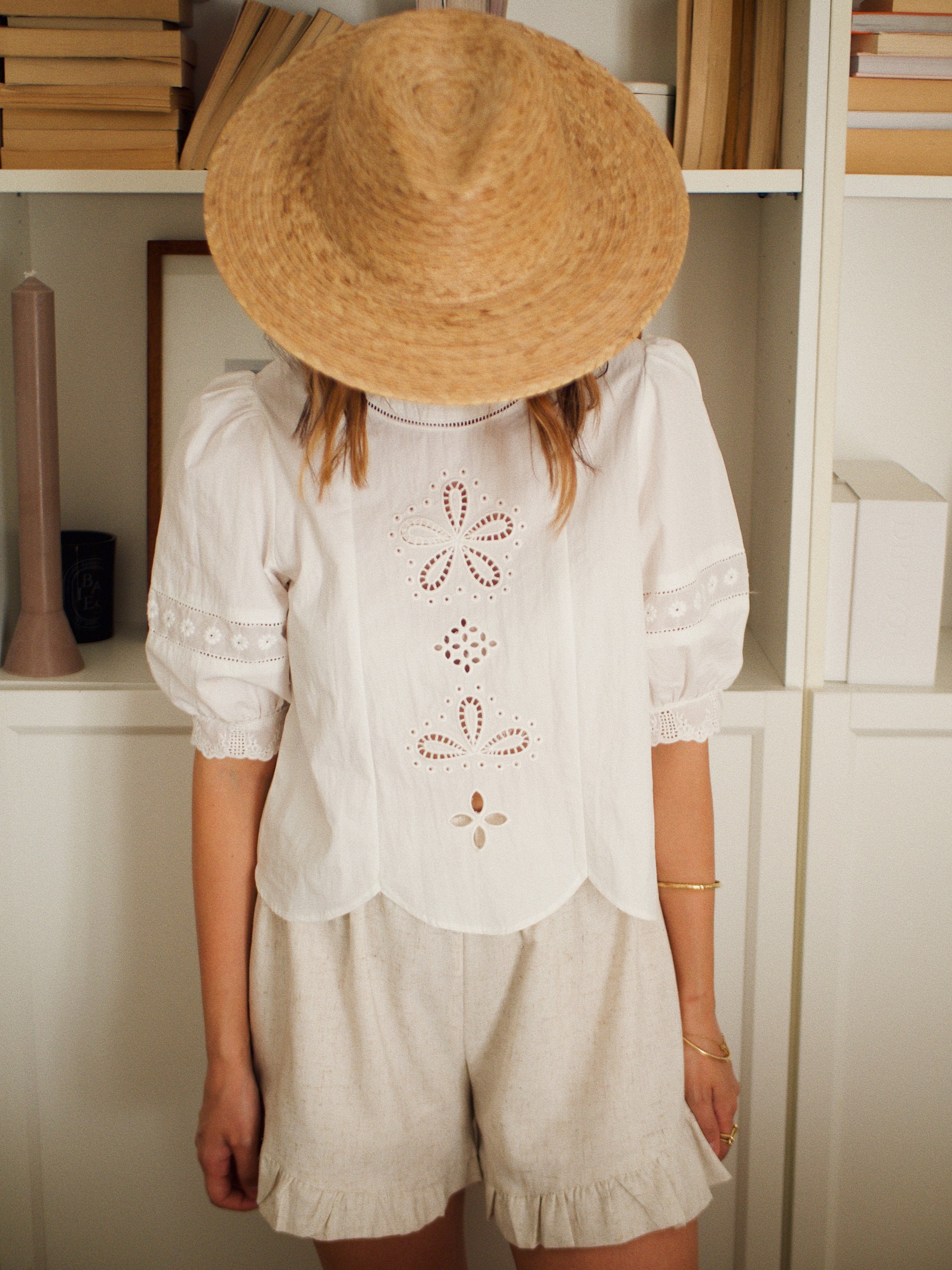 Blouse Ania blanche 2