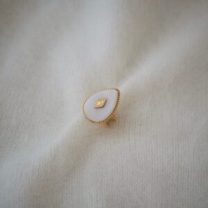 Bague Abil blanche 4