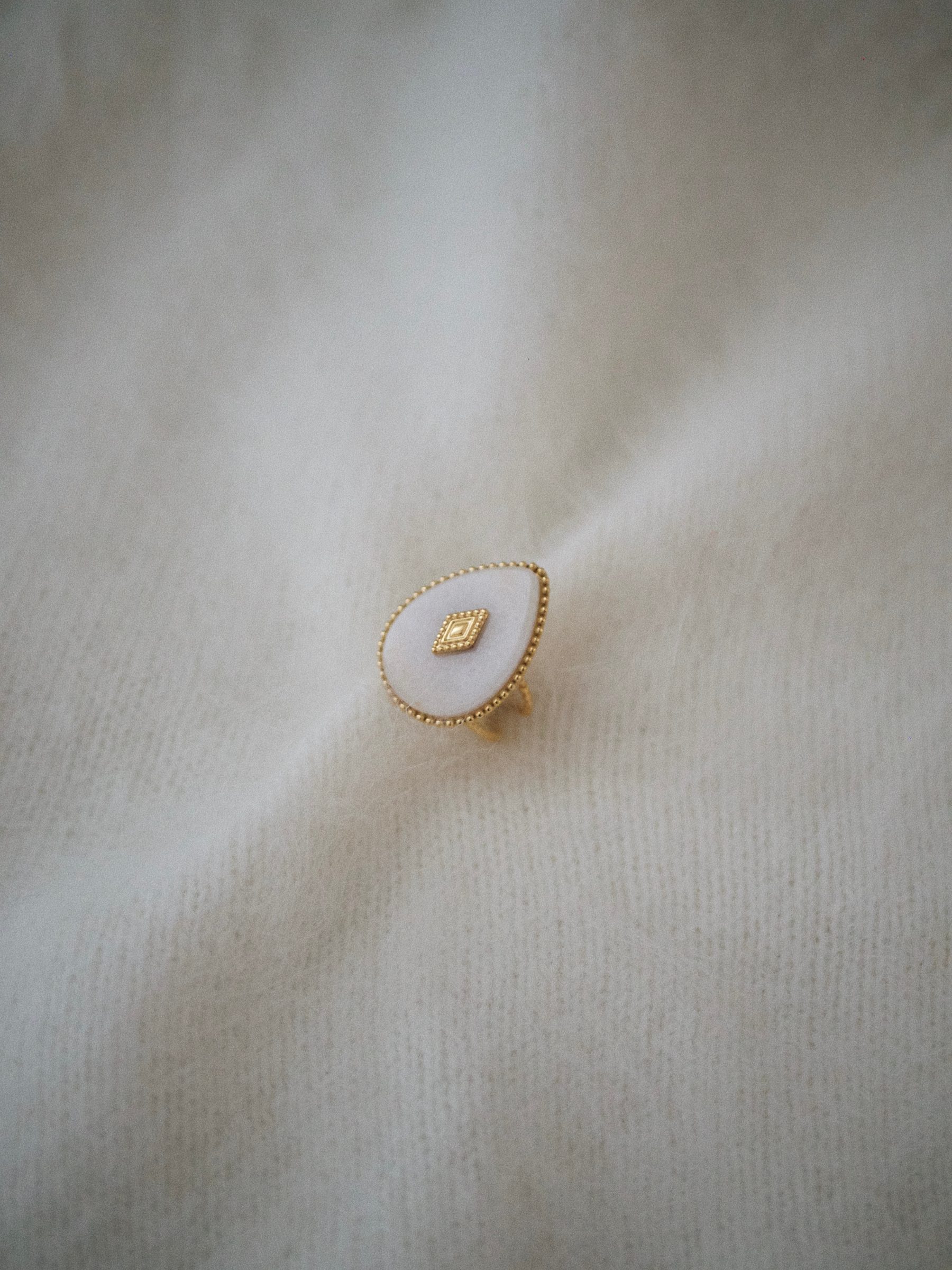 Bague Abil blanche 4