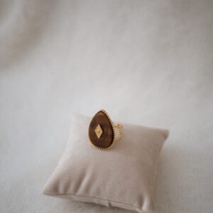 Bague Abil marron 4