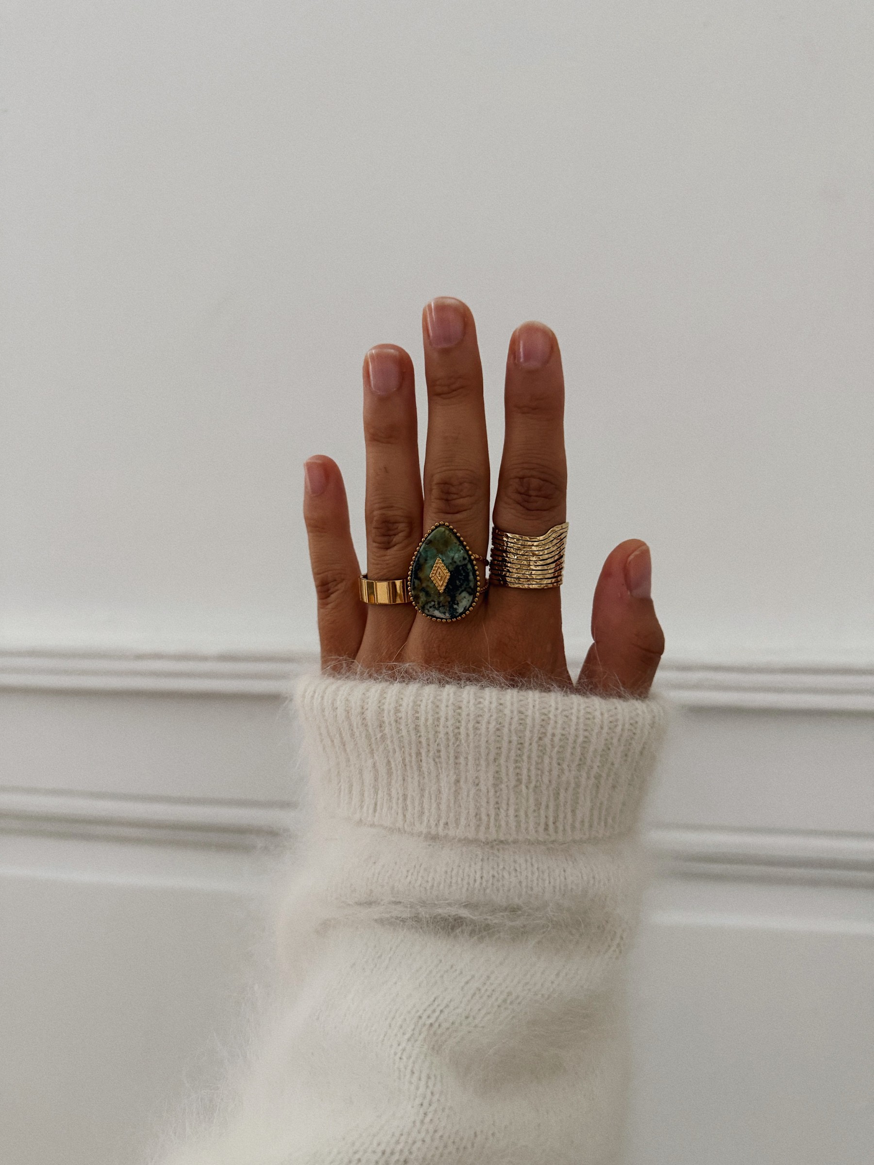 Bague Abil verte 1 Bague Abil verte 1