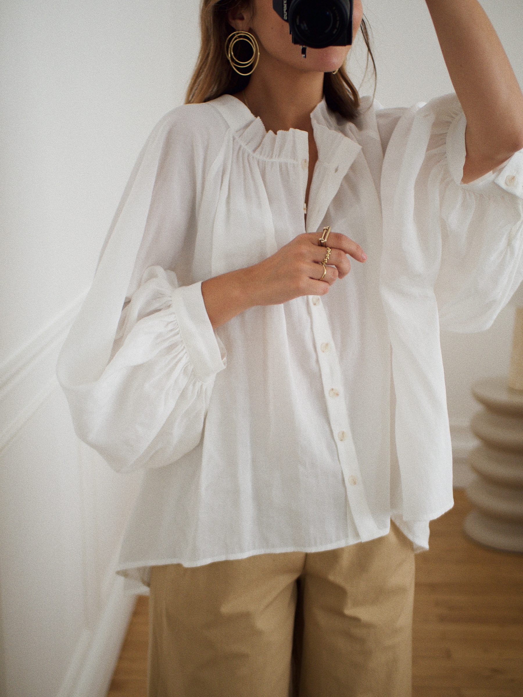 Blouse Louise blanche 2 Blouse Louise blanche 2