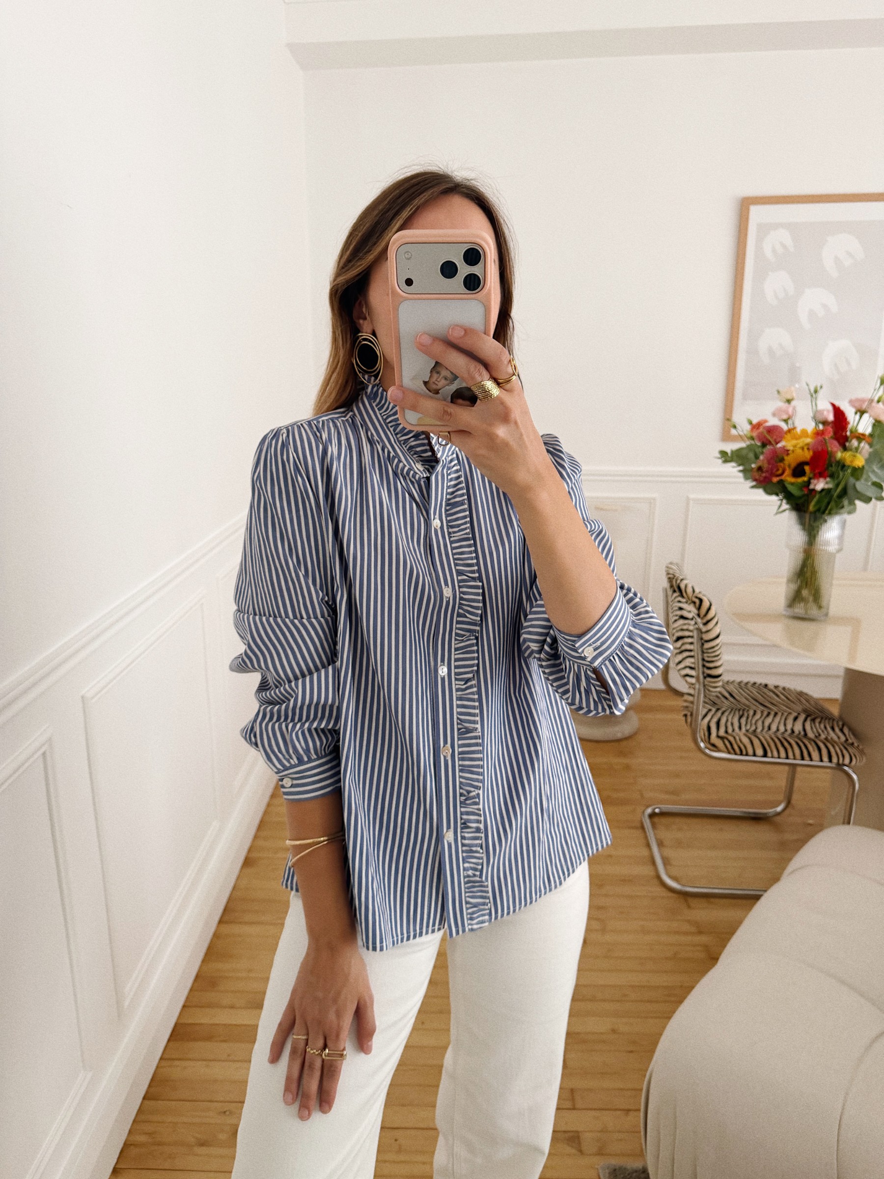 Chemise Clara bleue 1 Chemise Clara bleue 1