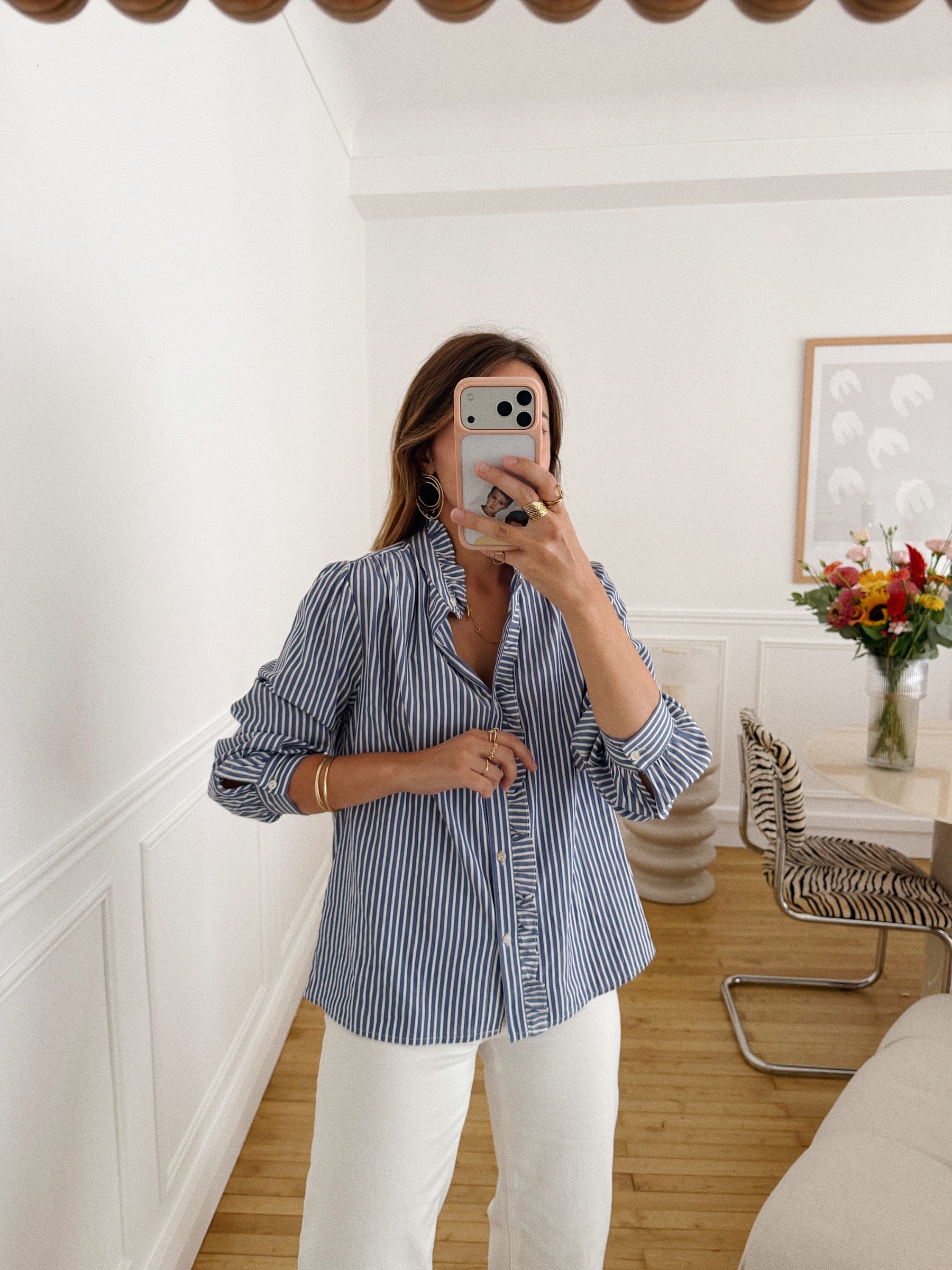 Chemise Clara bleue 2 Chemise Clara bleue 2