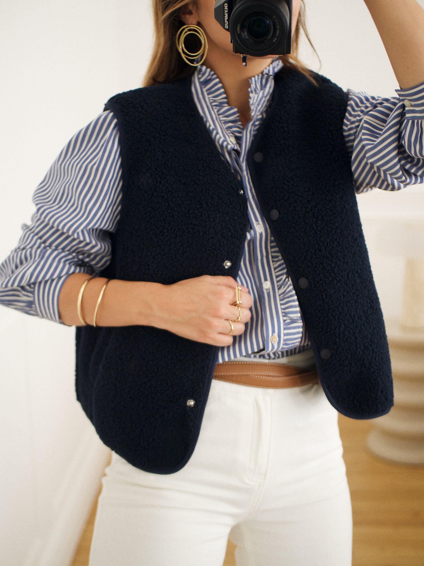 Gilet Zoé marine 3