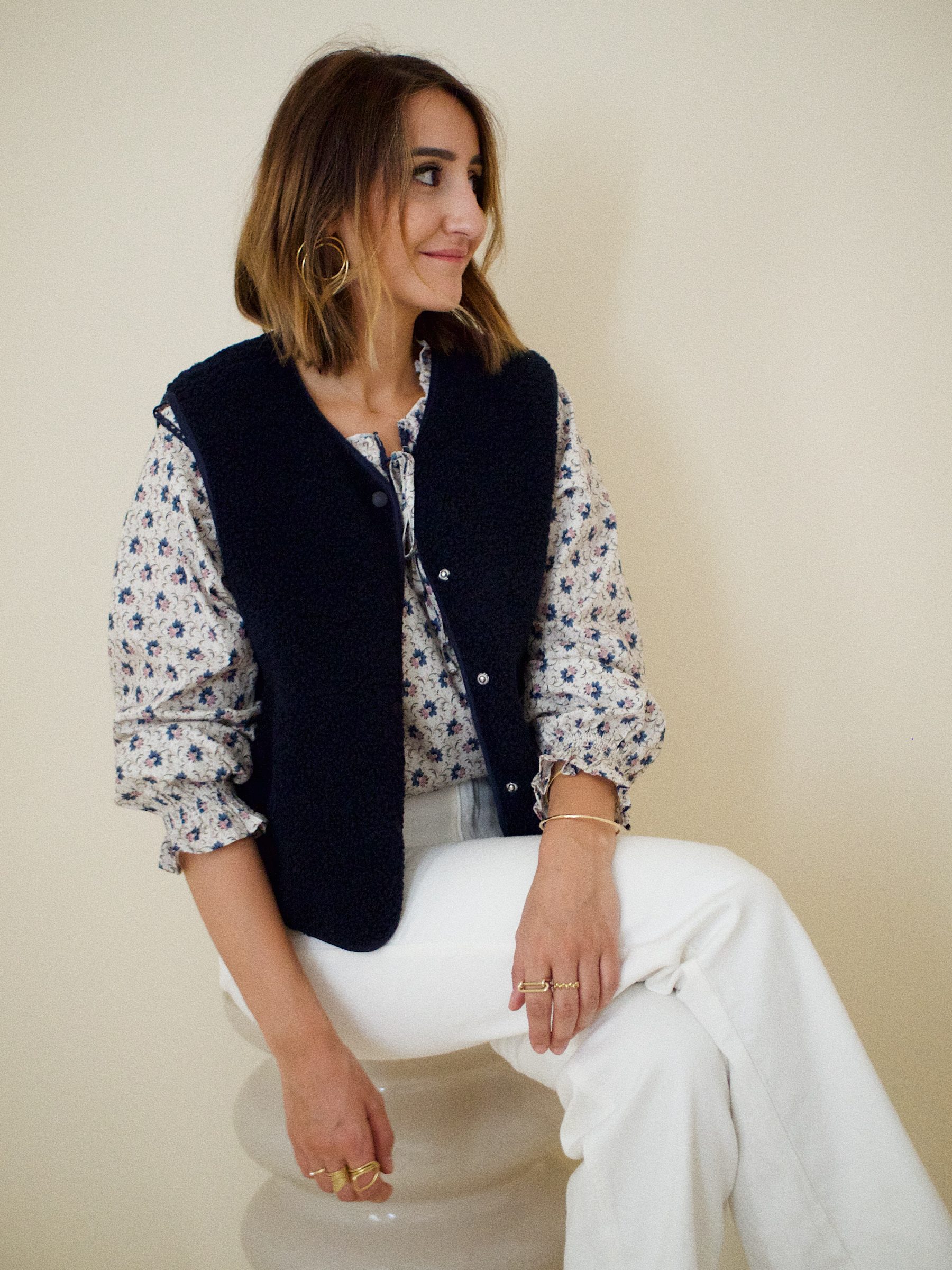 Gilet Zoé marine 6 Gilet Zoé marine 6