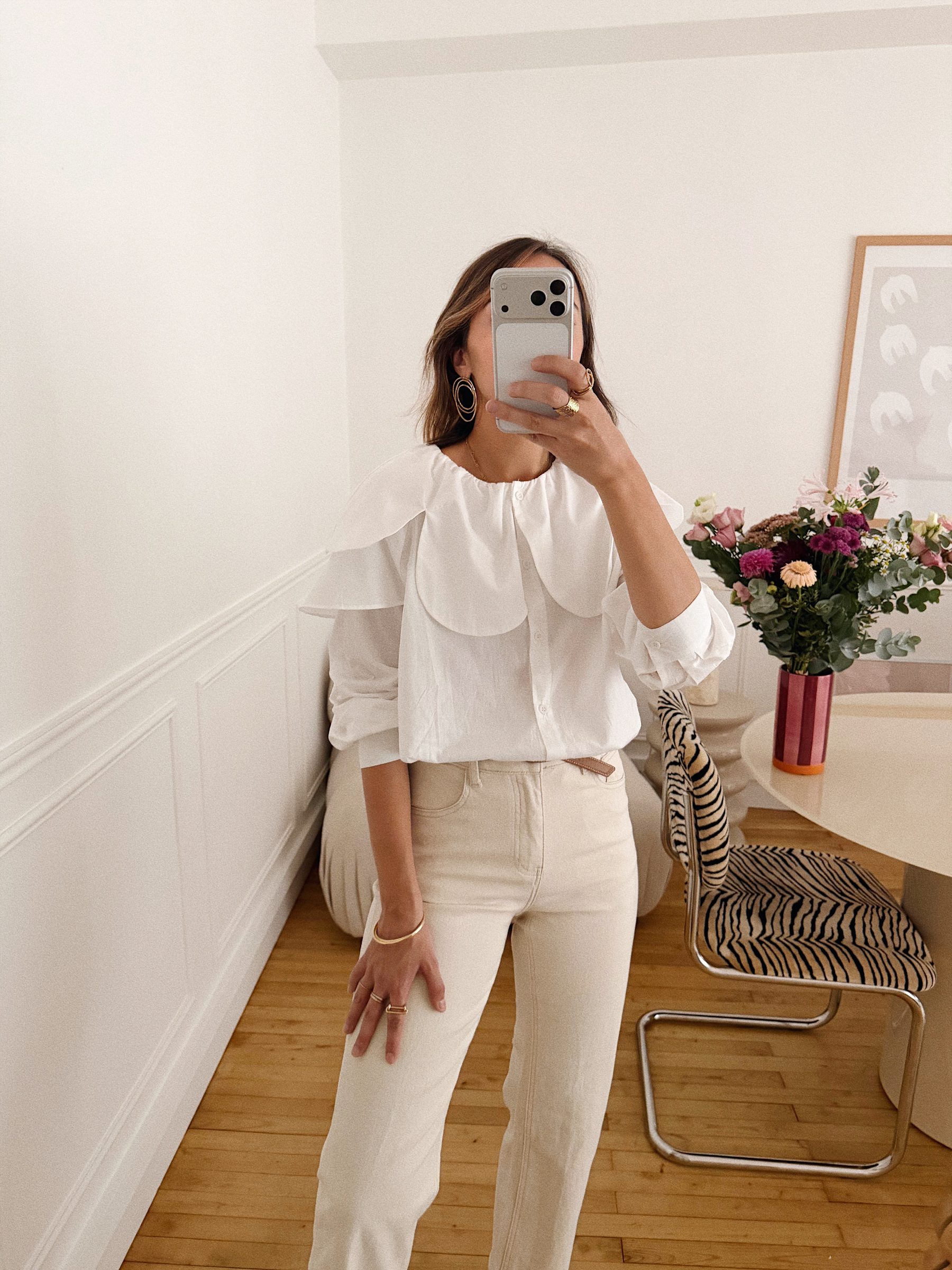 Blouse Gabi blanche 3 Blouse Gabi blanche 3
