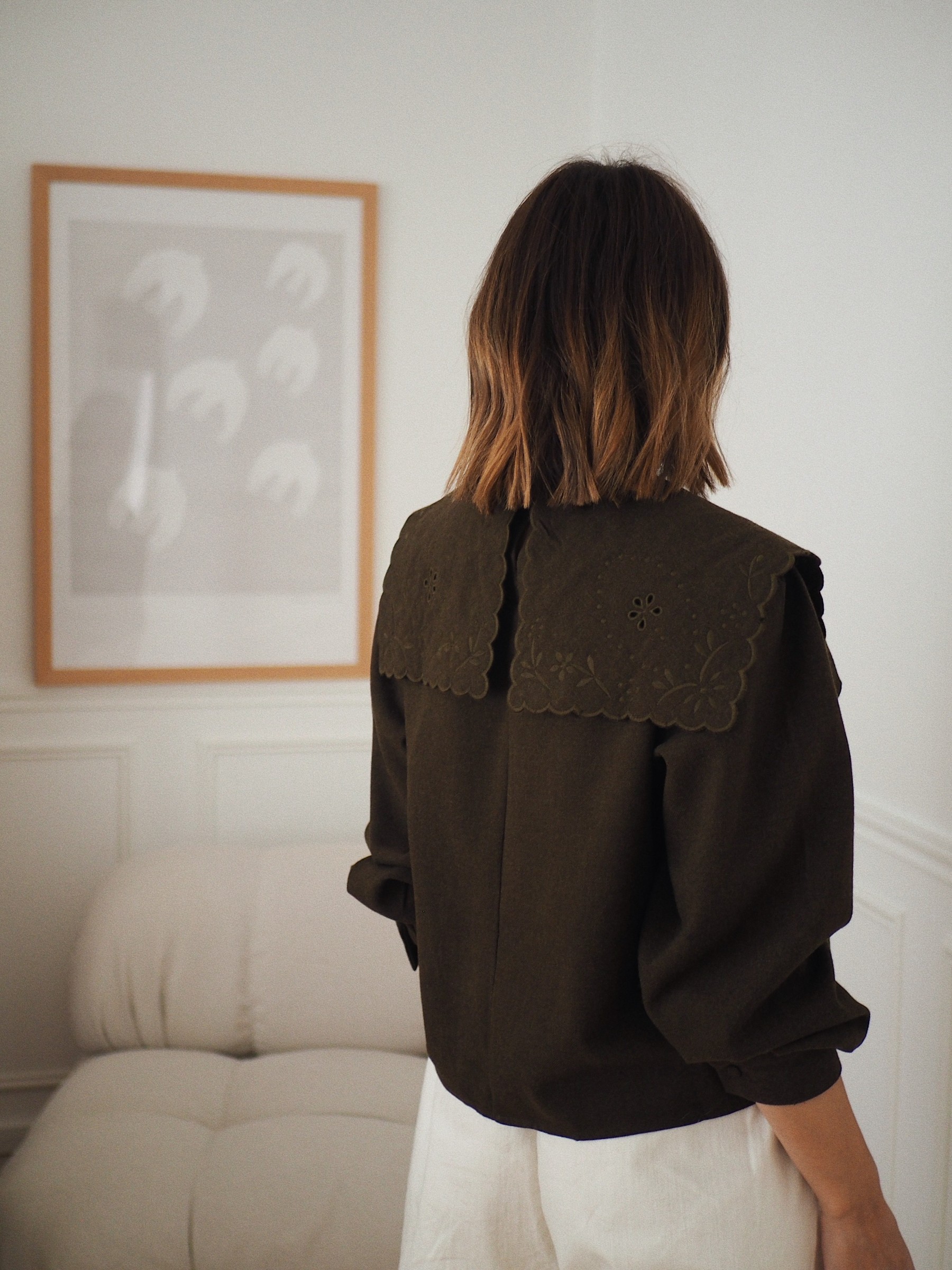 Blouse Olive 1 Blouse Olive 1