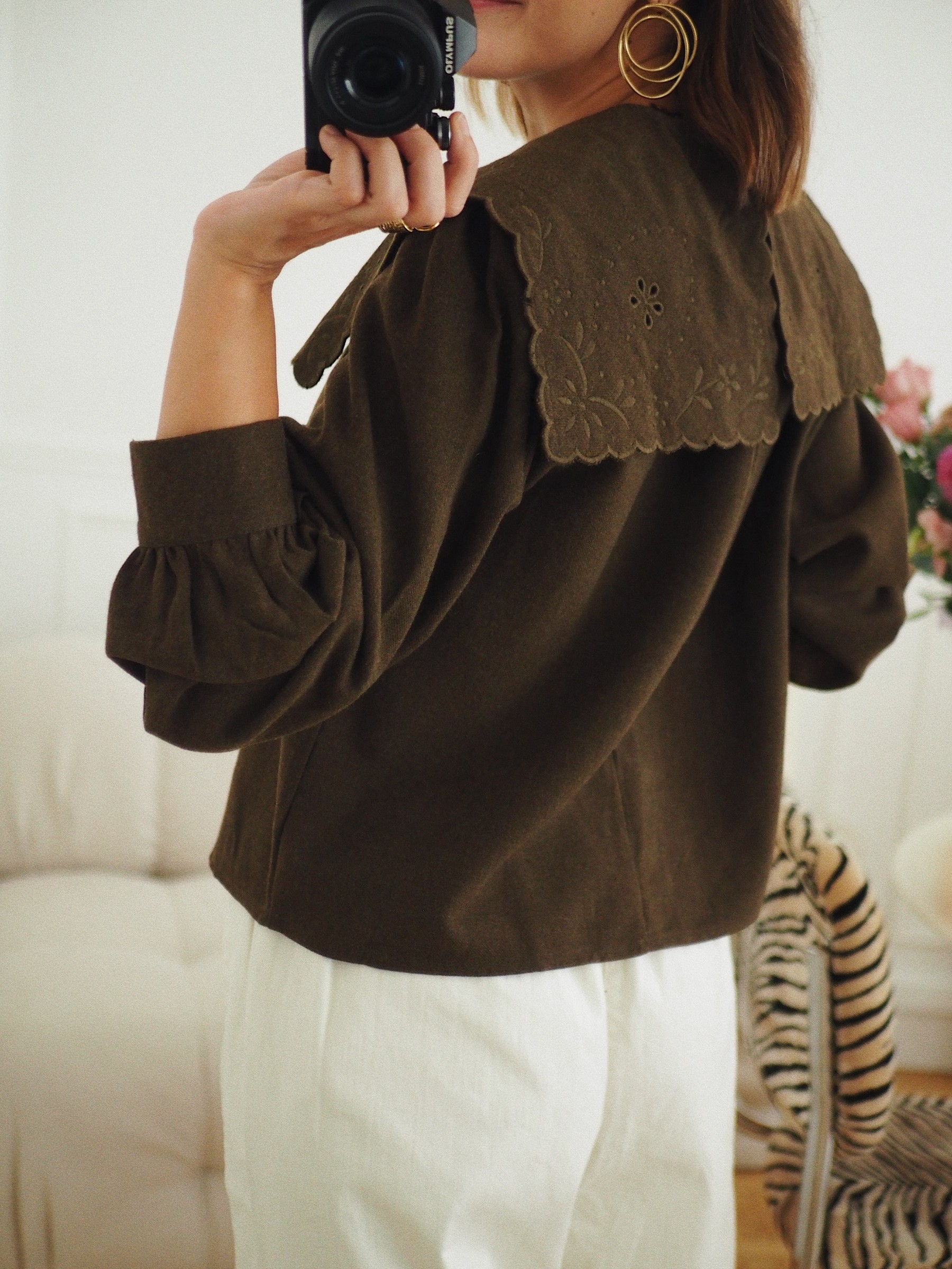 Blouse Olive 2 Blouse Olive 2