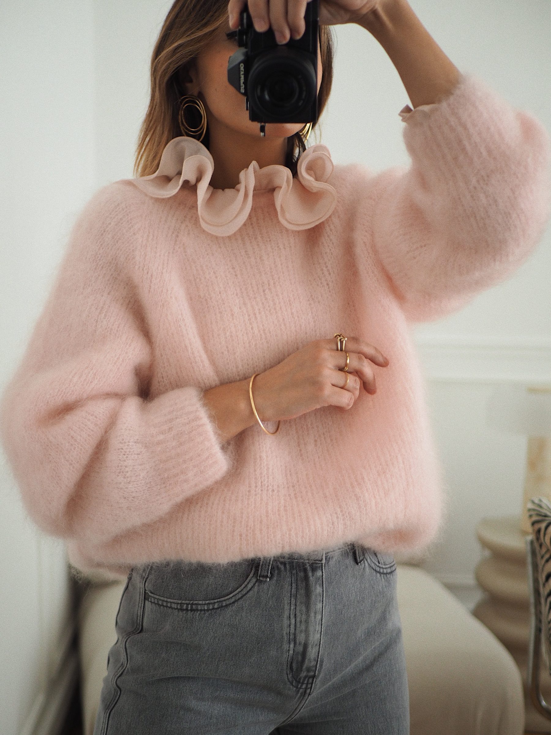 Pull Bergame rose 5 Pull Bergame rose 5