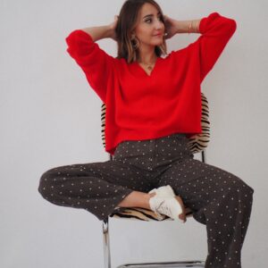 Pull Come rouge 1